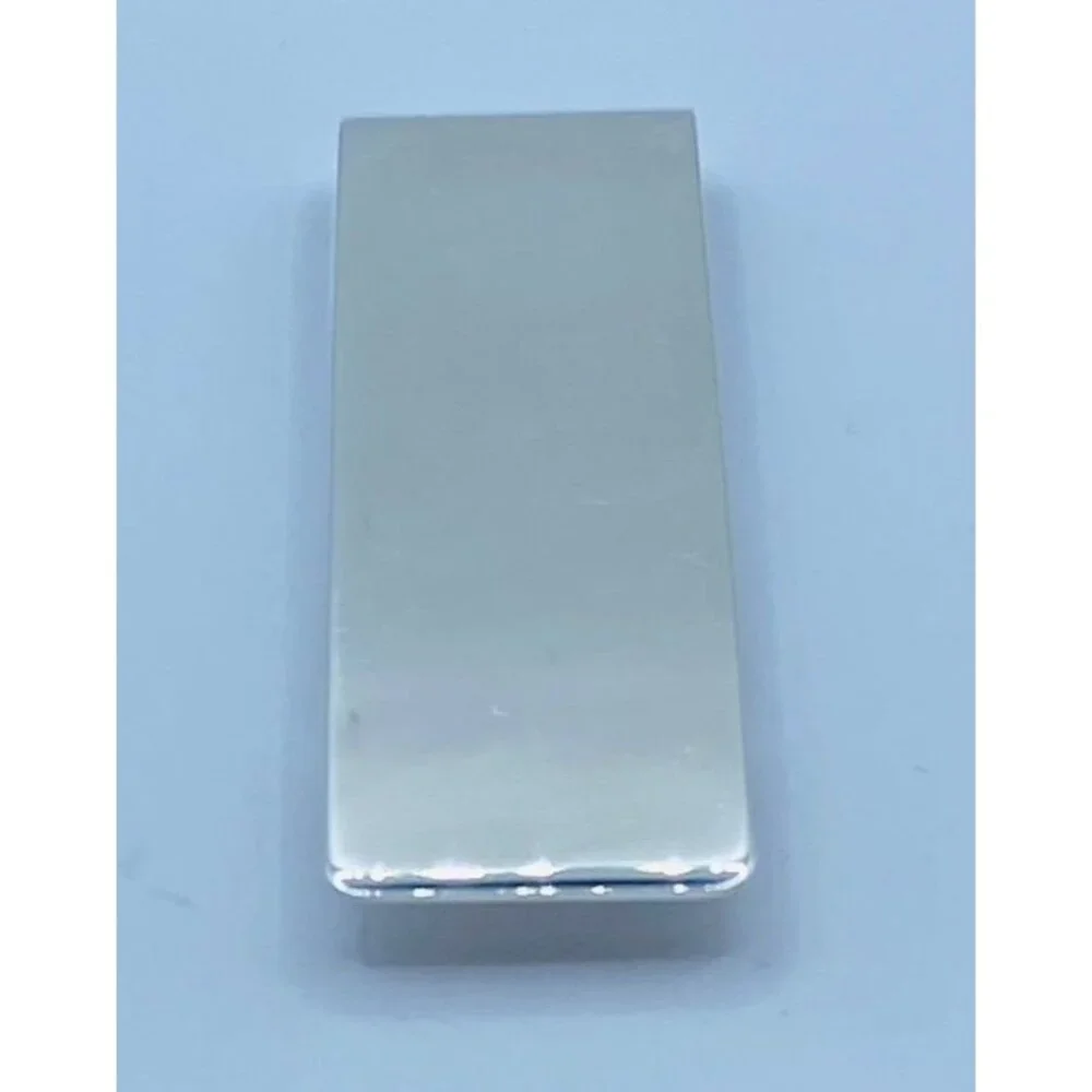Sterling Silver Tiffany & Co Smooth Blank Money Clip 18.8G